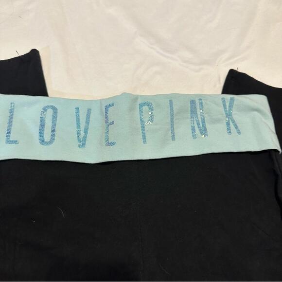 Y2K PINK Victoria’s Secret Foldover Capri Pants - Picture 3 of 4